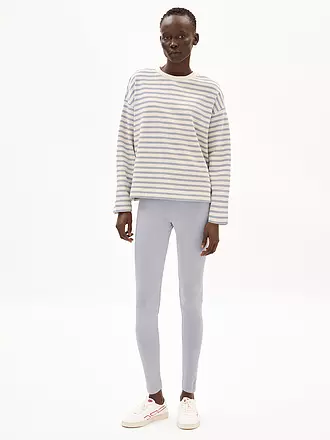 ARMEDANGELS | Sweat Oversized Fit FRANKAA STRIPES | creme